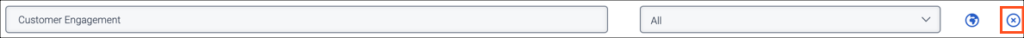 Screenshot of the deactivate option for secondary statuses