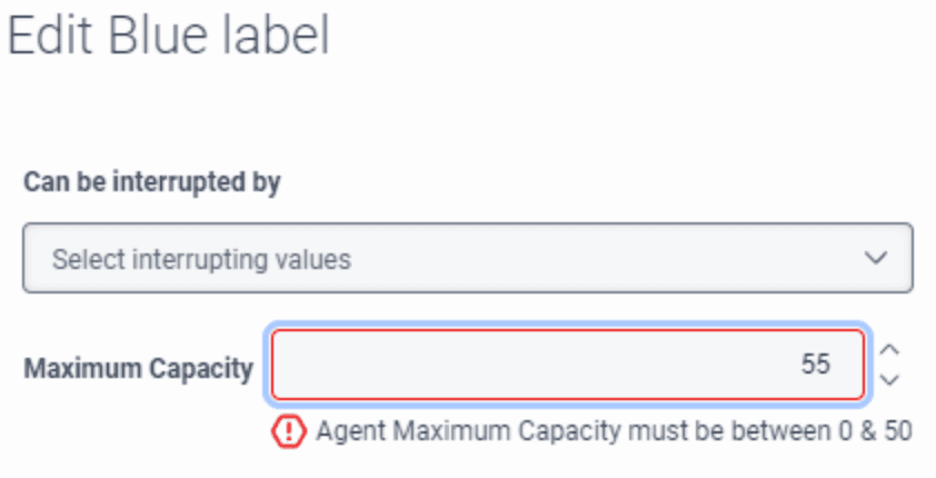 Click to enlarge. Increased agent utilization capacity - After
