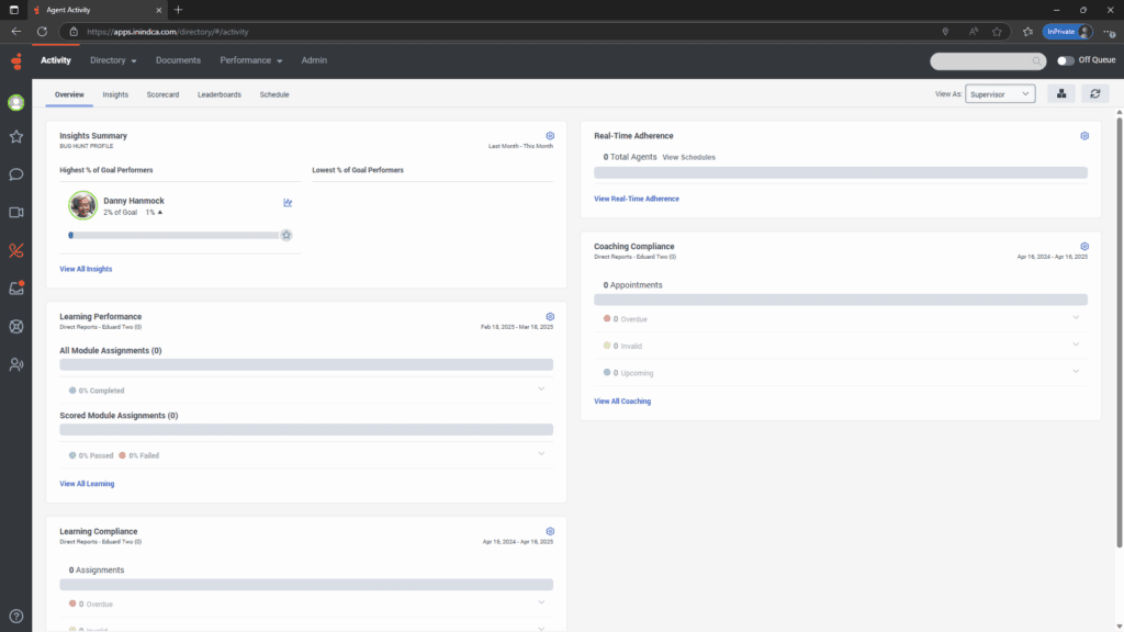 Click to enlarge. Supervisor gamification contests - before