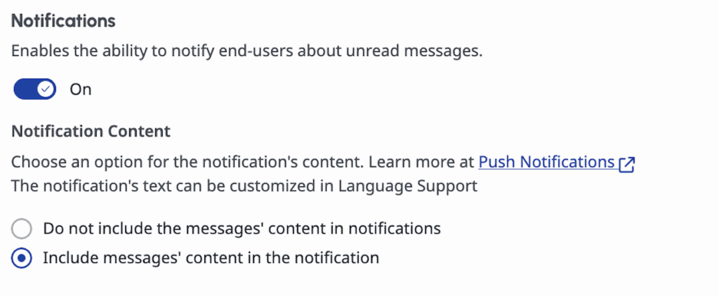 Click to enlarge. Admin configuration